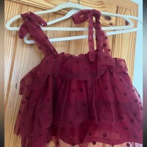 Maroon Tool tiered top